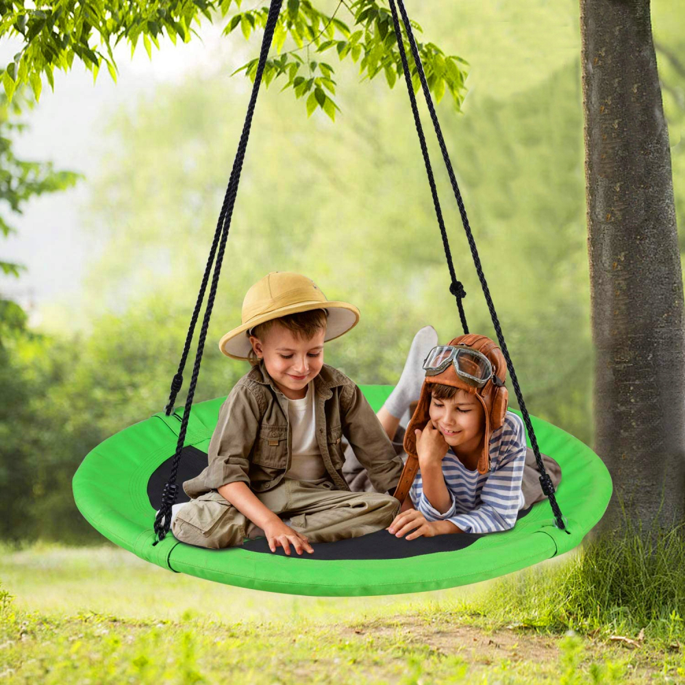 Leagan Cuib Malplay 116 cm, Verde - imagine 5