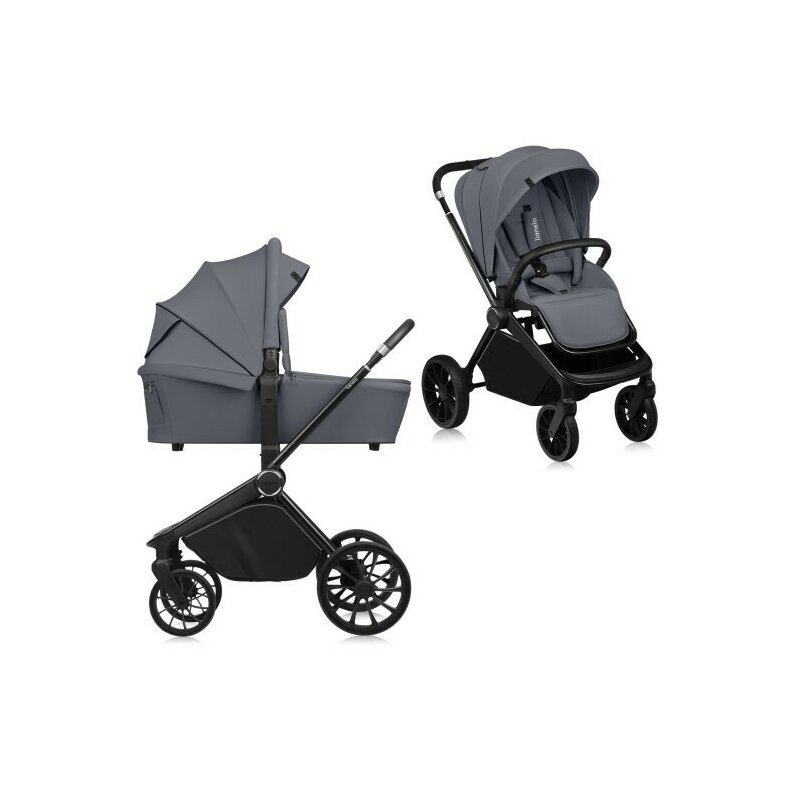 Carucior 2 in 1 Lionelo Mika Plus - Gri