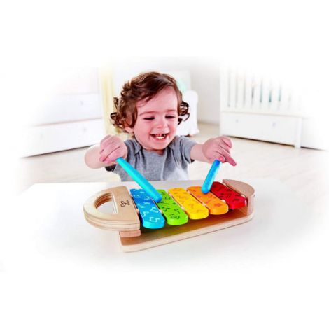 Xilofon Hape Lemn 5 Clape Jucărie Muzicală - imagine 4