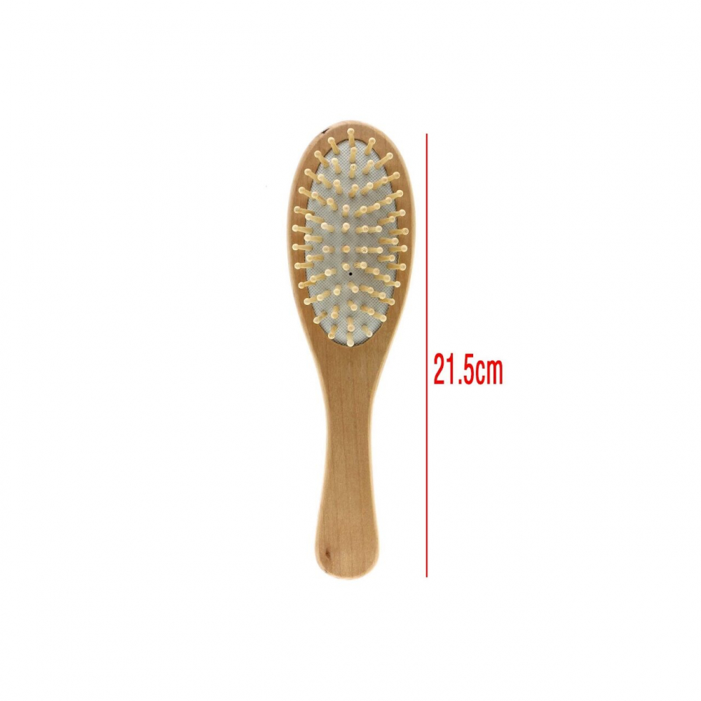 Perie Păr Ovală Lemn Chique | Ergonomică și Rezistentă