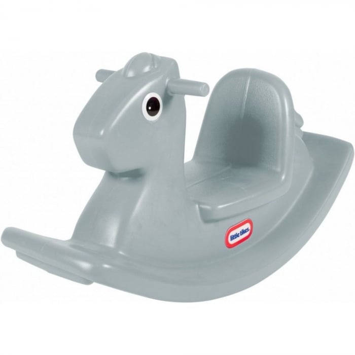 Balansoar Little Tikes Căluț Gri