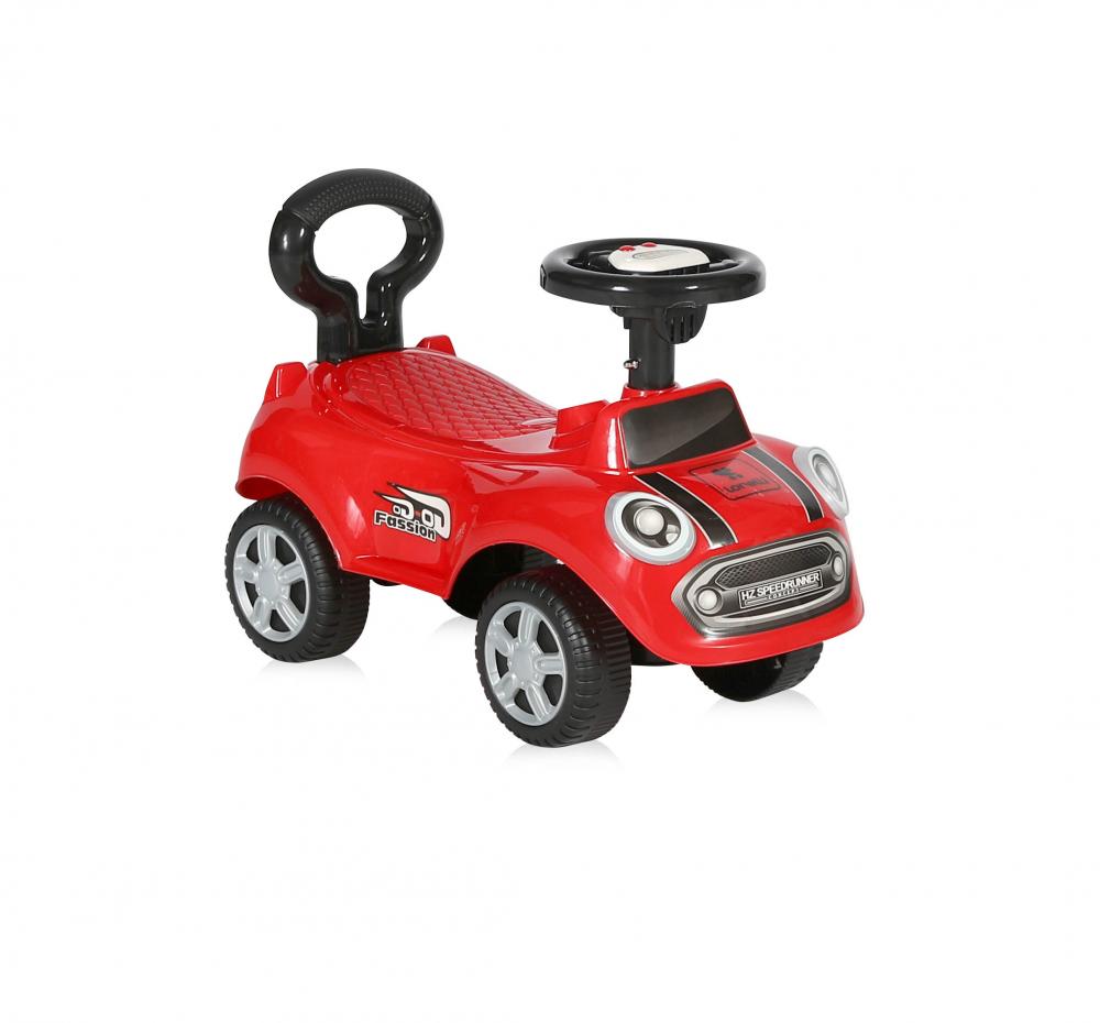 Masinuta Lorelli Mini Red, Muzicala, cu Impingere
