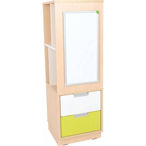 Dulap Grădiniță Quadro Universal Alb | Moje Bambino - imagine 4
