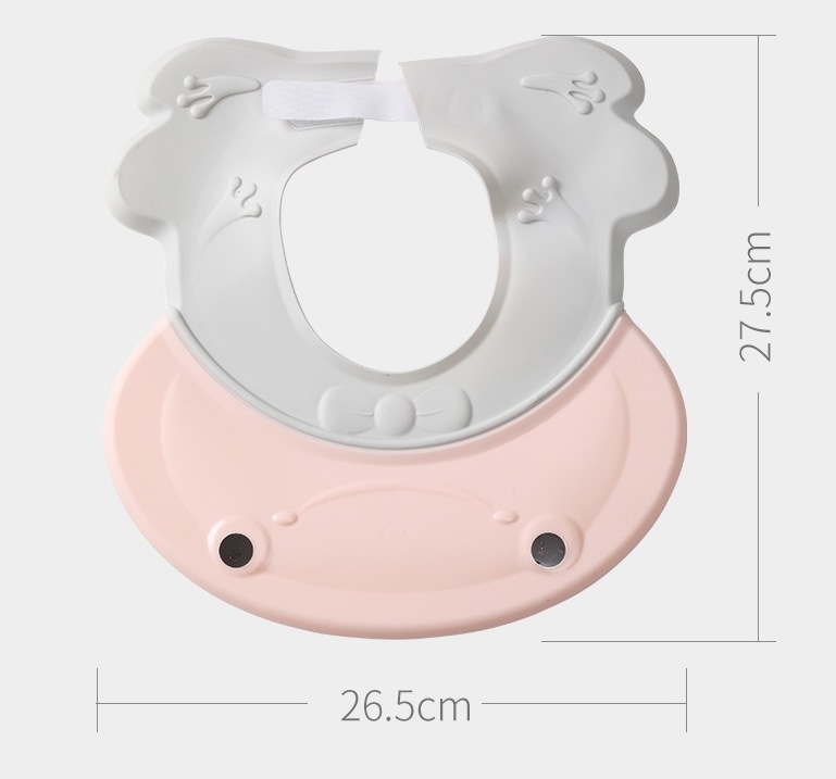 Protecție baie Little Mom Frog Pink, antilacrimi - imagine 4