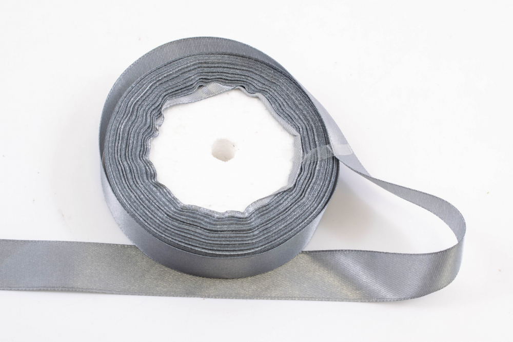 Panglică Satin Gri 2cm Amacs | Decorare Elegantă