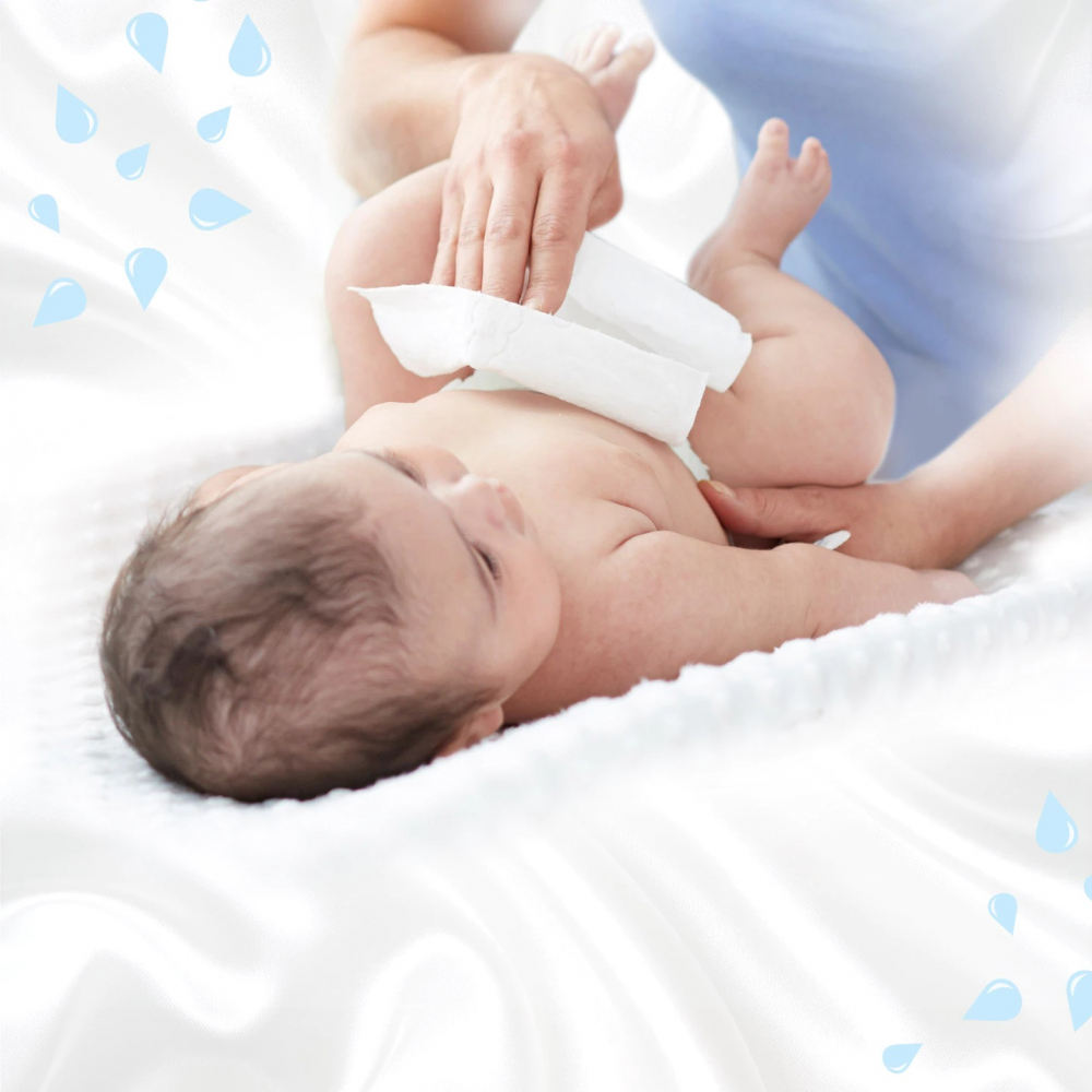 Servetele Huggies Pure 56 buc - Set 10 bucăți - imagine 5