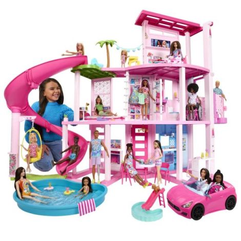 Barbie Dream House Mattel - Casa de vis cu tobogan - imagine 5