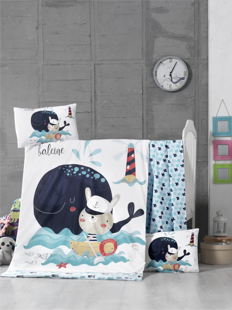 Set Lenjerie 6 Piese Bumbac Victoria Home