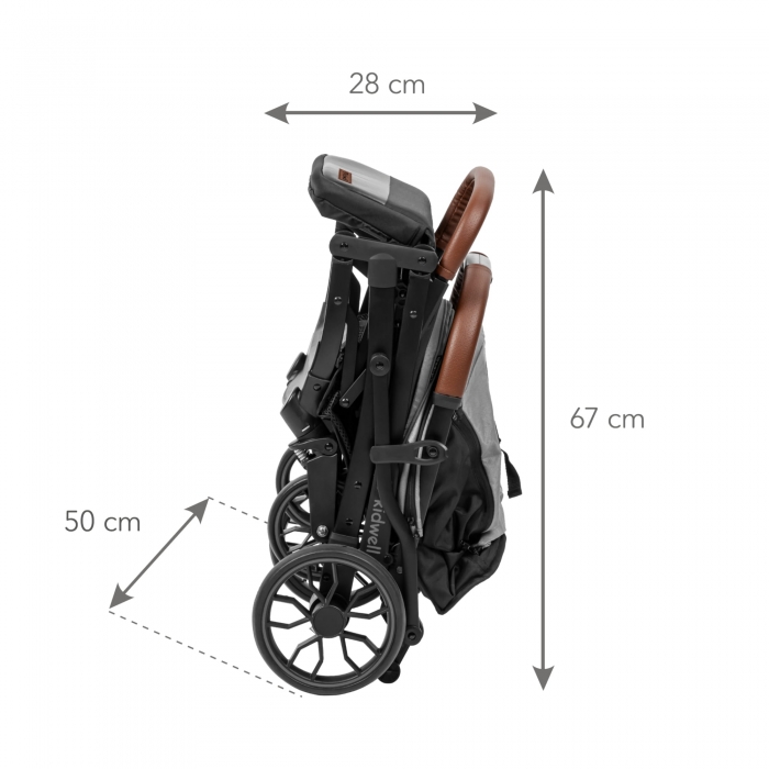 Carucior Sport Kidwell Colmer Cool Grey - imagine 12