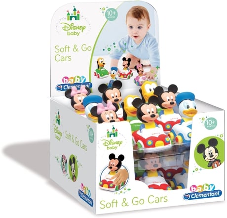 Set 4 Mașinuțe Disney Clementoni pentru Copii