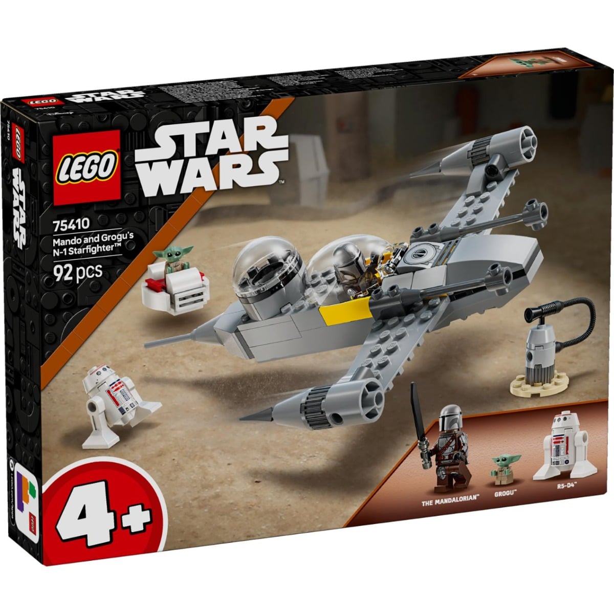 LEGO Star Wars Nava Mando si Grogu 75410