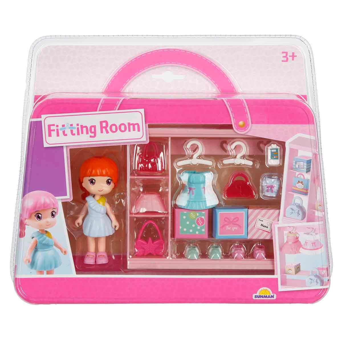 Set Papusa Fitting Room Sunman, Accesorii Moda