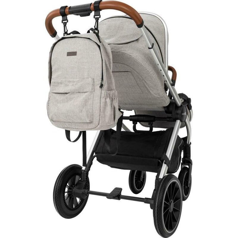Carucior 3 in 1 FreeON Joy Reversibil, Aluminiu - imagine 5