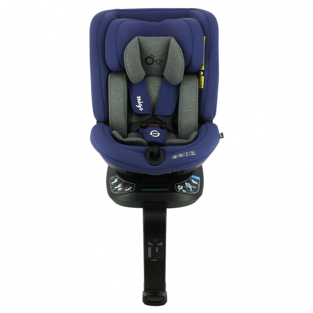 Scaun Auto Nado O12 i-Size 40-145 cm, Blue Stone