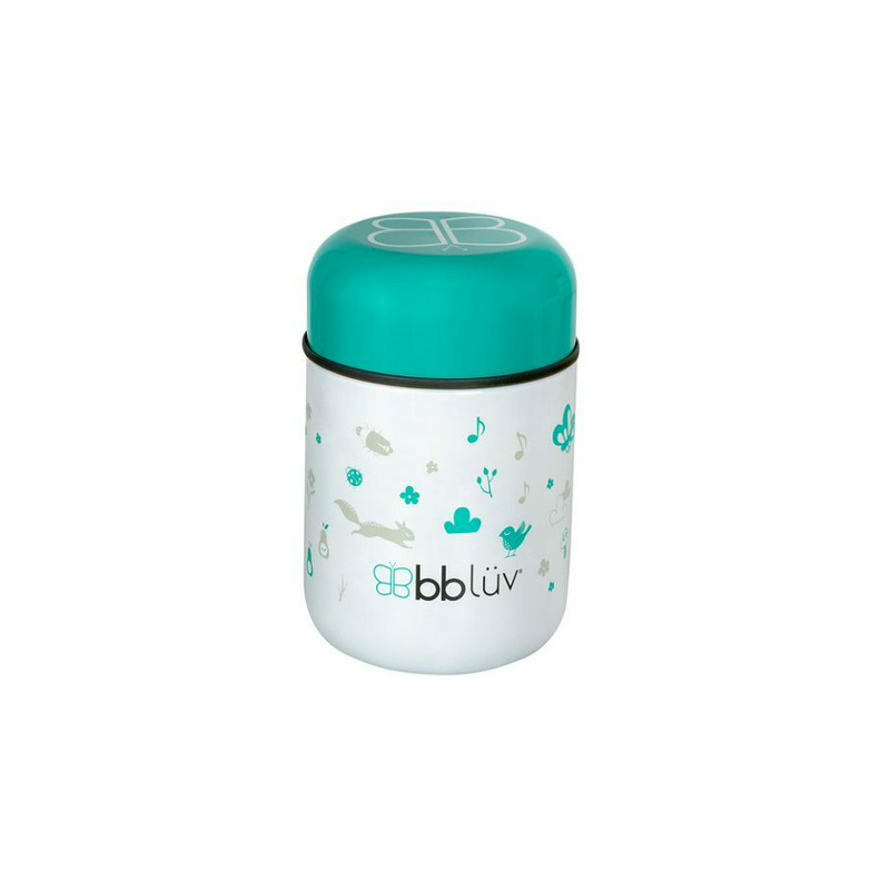 Termos Bbluv Food 300ml Aqua cu linguriță - imagine 3