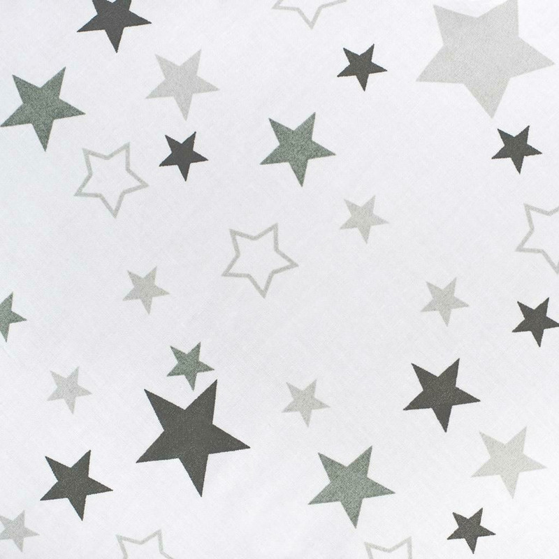 Set 3 piese New Baby Baby Nest Grey Stars