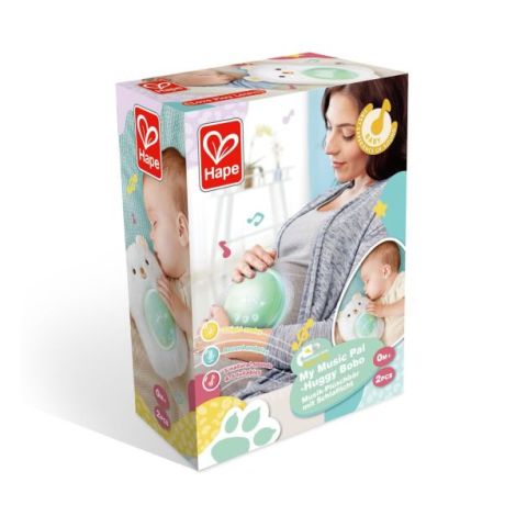 Huggy Bobo Hape - Jucarie Plus Muzicala pentru Somn - imagine 5