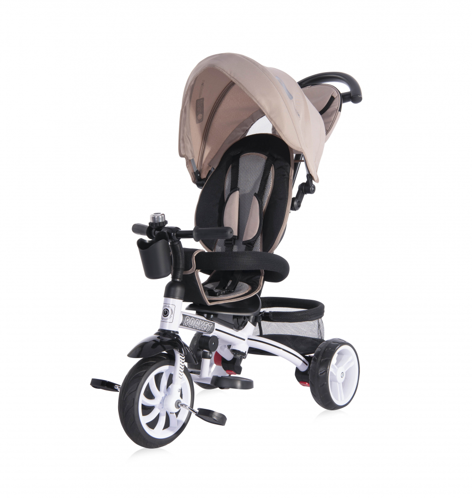 Lorelli Rocket Ivory 6in1 | Tricicleta Multifuncțională - imagine 3