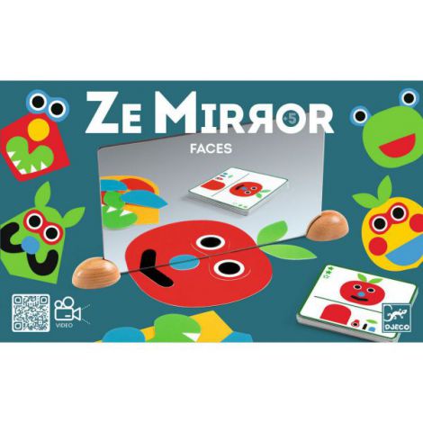 Djeco Ze mirror Faces - Set creativ cu oglinzi