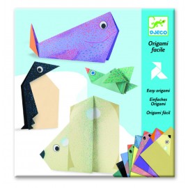 Origami Animale Polare Djeco - Jucarie Educativa