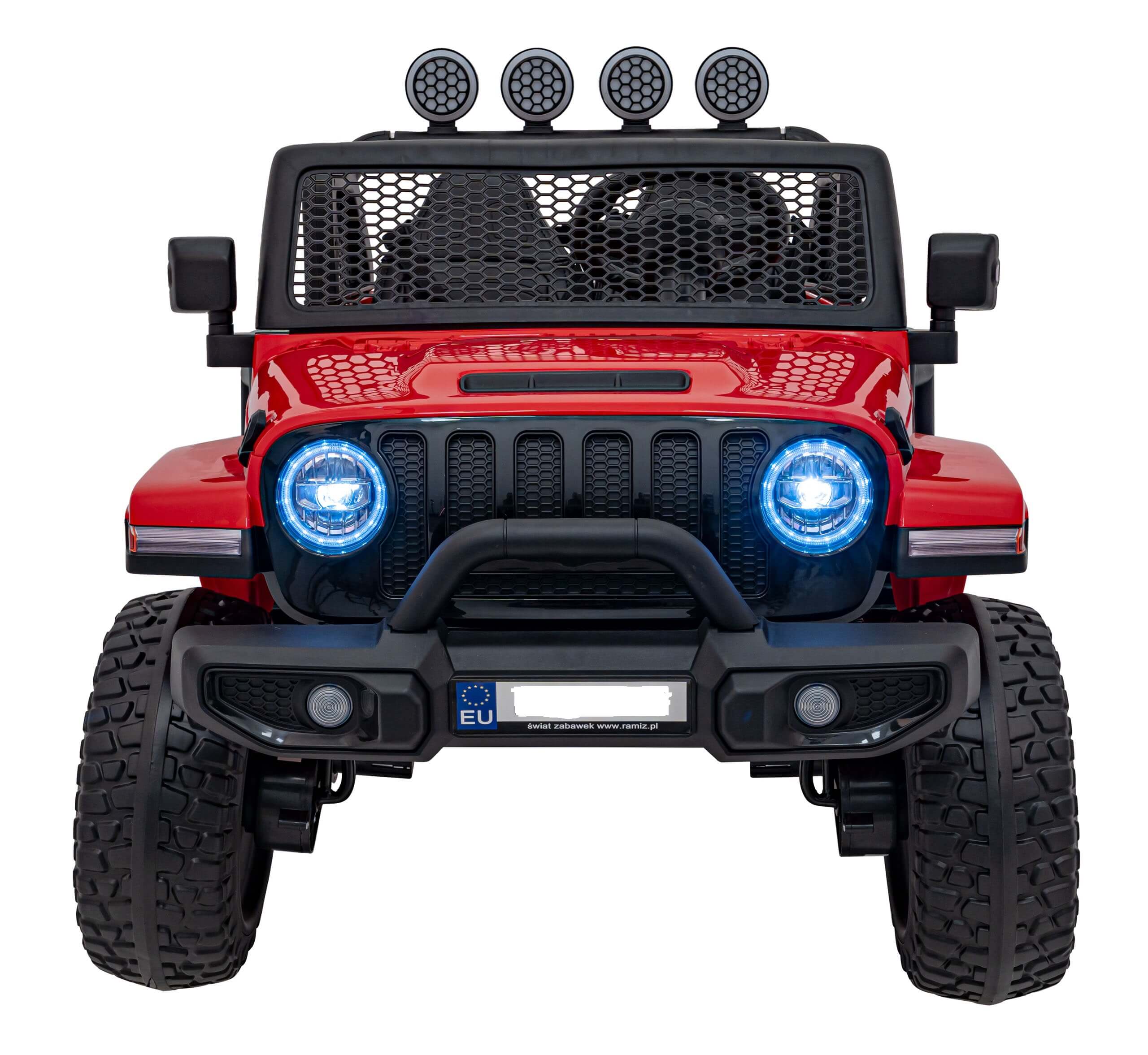 SUV OFFROAD 4x4 Rosu Autokids - imagine 2