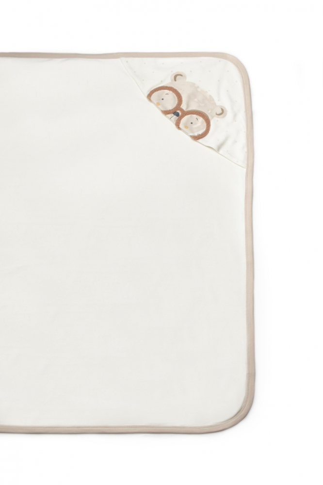 Paturica Gluga Bumbac Organic Bebe | BabyCosy