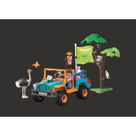 Playmobil Plimbare Animale cu Vehicul Teren - imagine 5