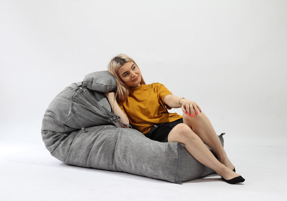 Fotoliu Pufrelax Yoga L Premium - Confort Superior - imagine 2