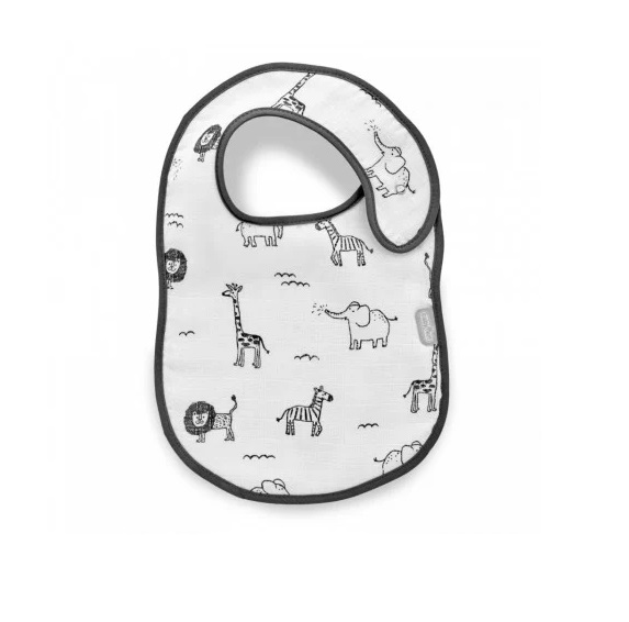 Baveta BabyJem Muselina Zoo | Moale și Absorbantă