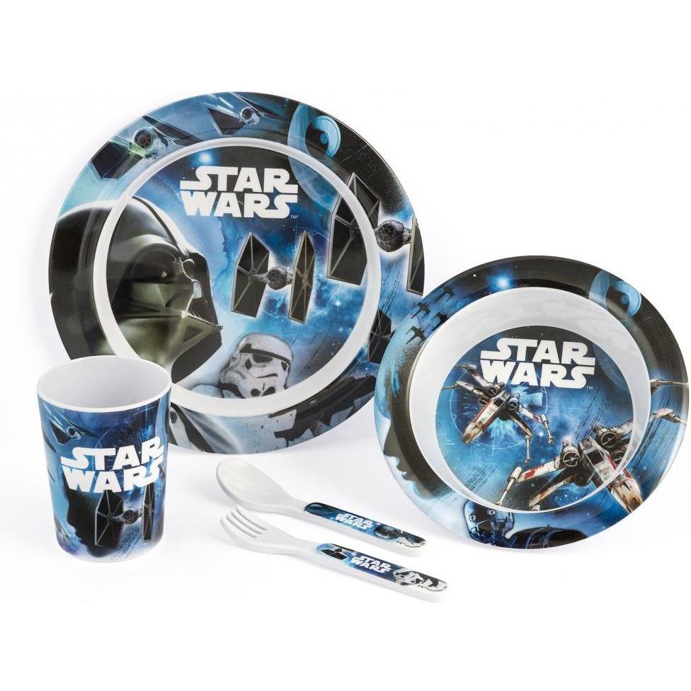 Set Masa Melamina Star Wars Lulabi 5 Piese - imagine 5