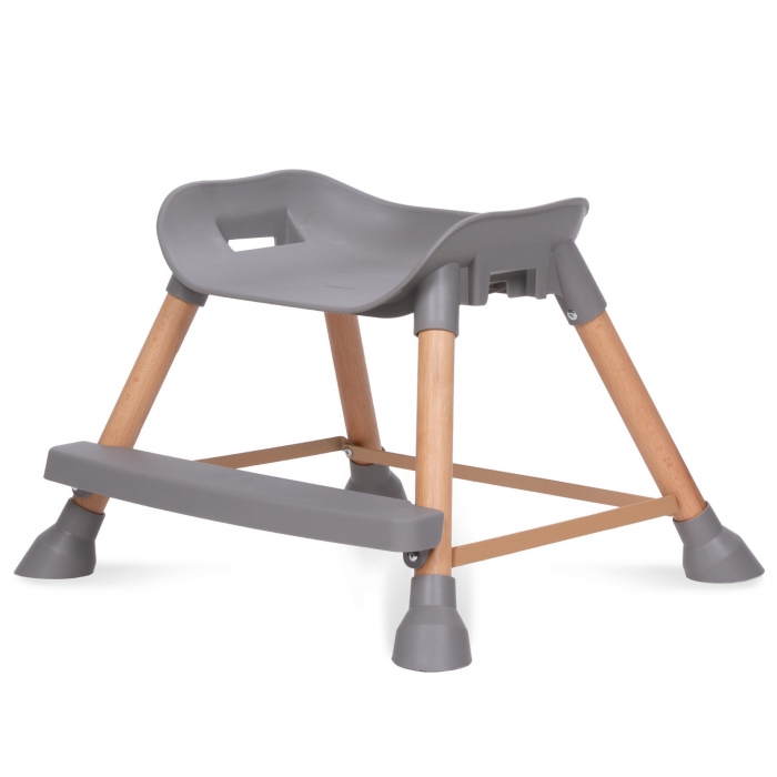 Scaun de masă 4 în 1 Kidwell Eatan Wood Gray