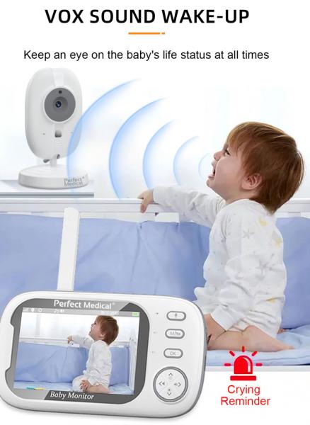 Monitor Video Bebe Perfect Medical Wireless