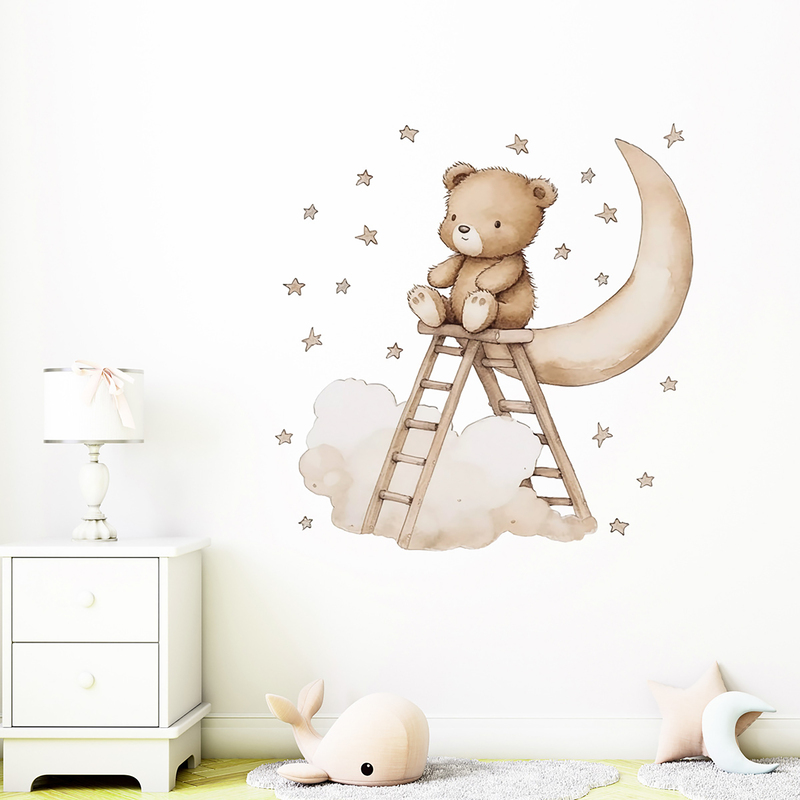 Sticker Ursulet Teddy SIPO - Decorațiune Camera Copil - imagine 2