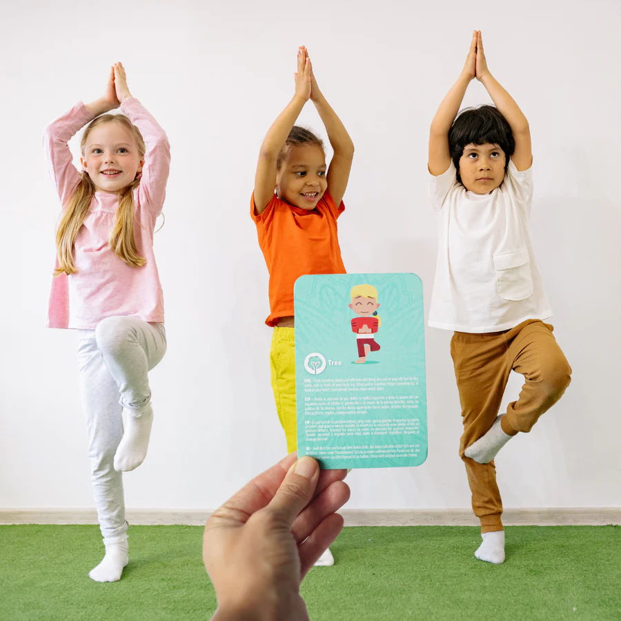 Carduri Yoga pentru Copii Soul Mates | Exerciții și Joc