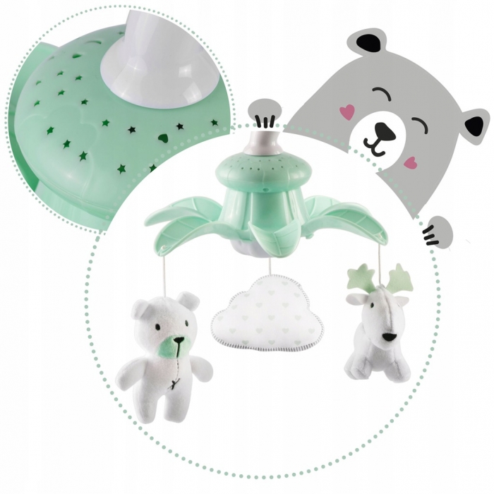 Leagan Electric Ricokids cu Proiector si Muzica - imagine 3
