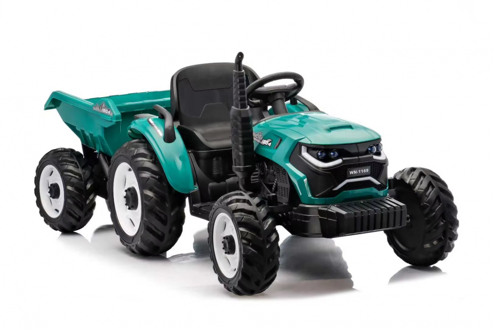 Tractor Nichiduta Speed Track Green 24V - imagine 2
