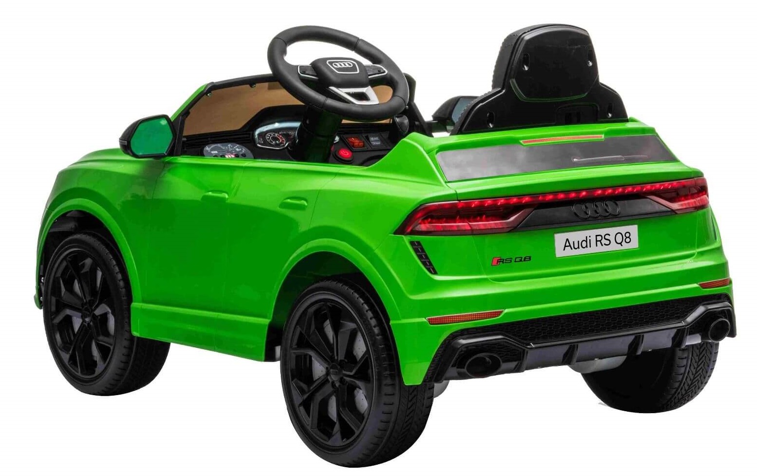 Masinuta Electrica Audi RS Q8 Verde - Autokids - imagine 3
