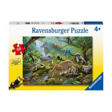 Puzzle Ravensburger 60 piese - Animale Tropicale