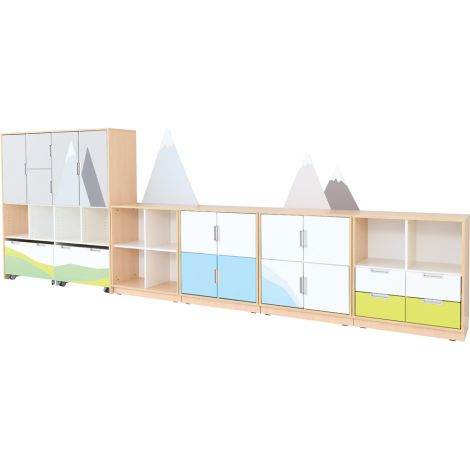 Set Mobilier Grădiniță Muntii Moje Bambino - imagine 4