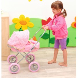 Carucior Landou Jucarie Moje Bambino, Pliabil - imagine 3