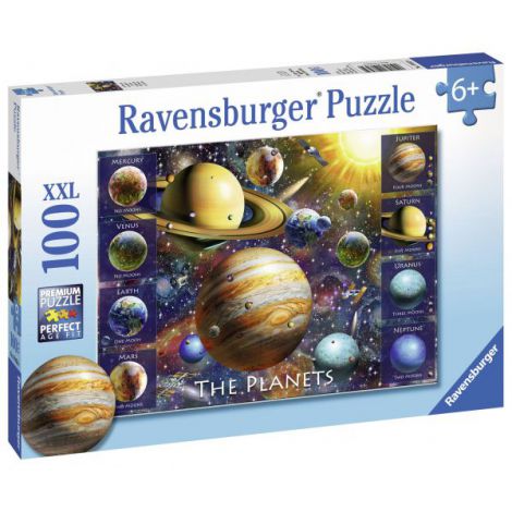 Puzzle Planete, 100 piese Ravensburger