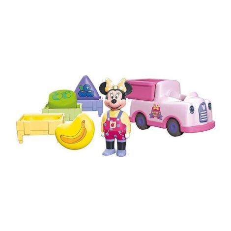 Playmobil Junior Minnie: Camion de Sortare Fructe - imagine 3