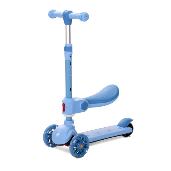 Trotineta Lorelli Speedster Blue cu LED și scaun - imagine 6