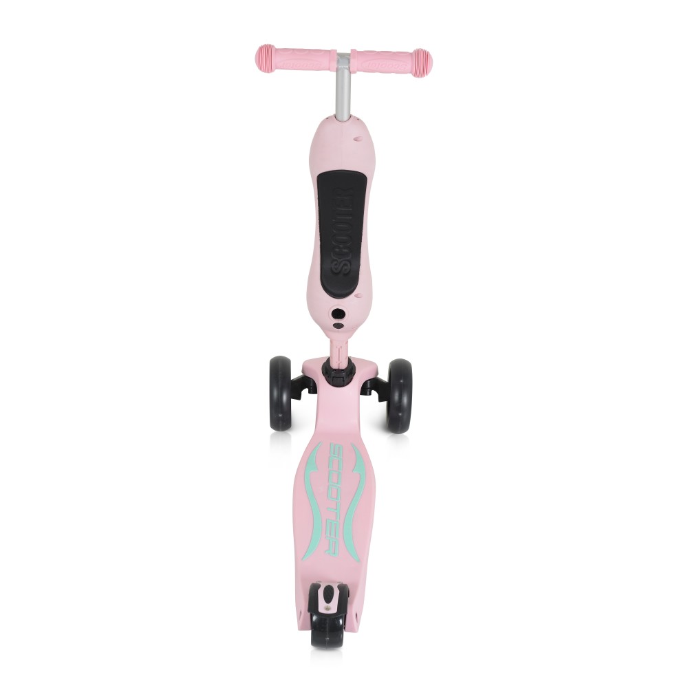 Trotineta 2in1 Byox Pink cu Scaun și LED - imagine 10