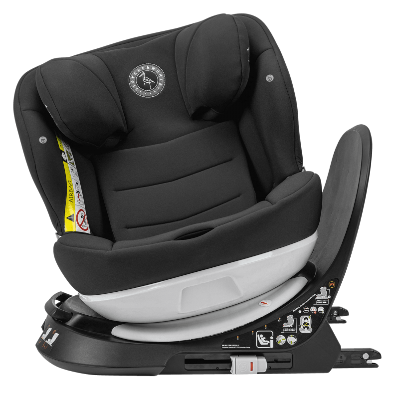Scaun auto Storchenmühle Niki Kid, 76-150 cm, Onyx - imagine 6