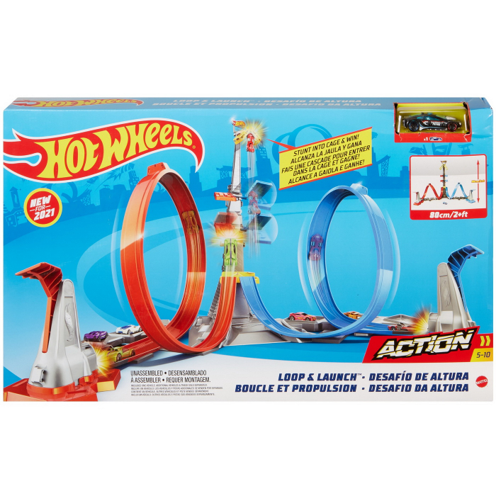 Hot Wheels Action Pista Campionilor Loop Launch