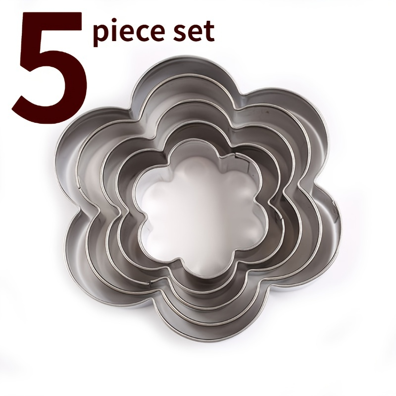 Set 5 Forme Fursecuri Flower Kitchenware