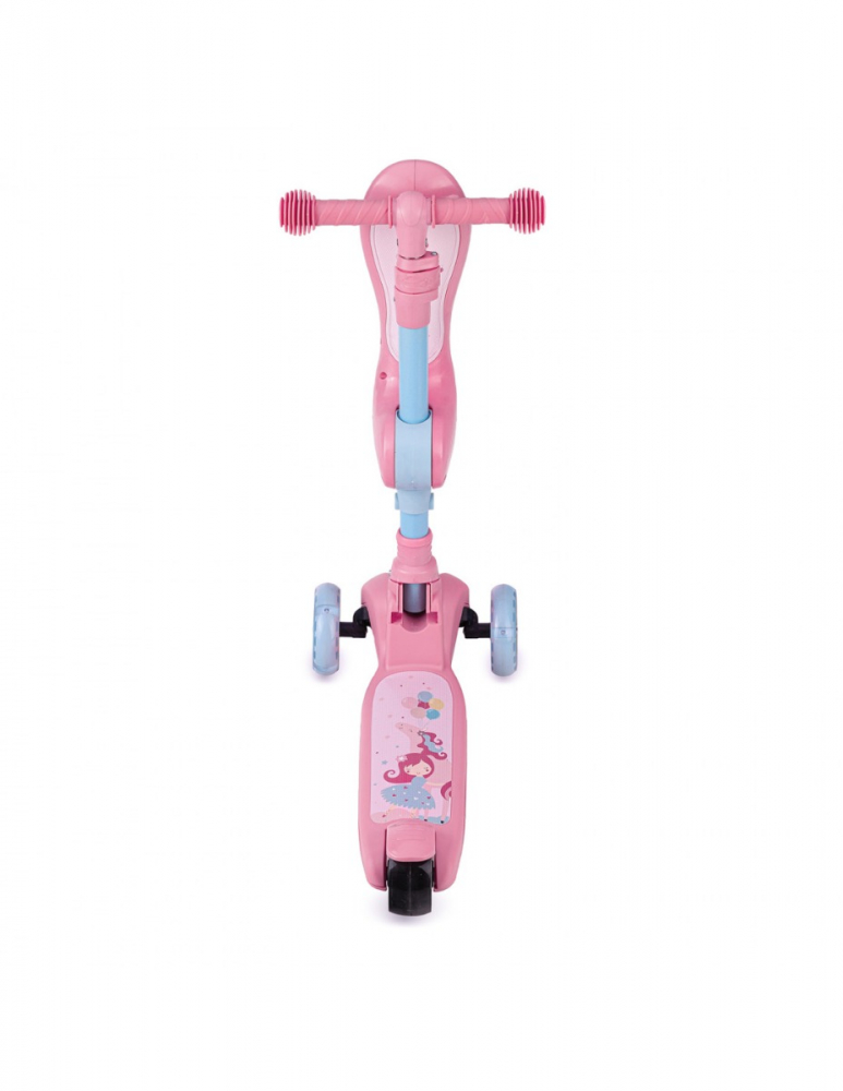Trotineta 2in1 MoMi Kiuru Pink cu Scaun - imagine 4