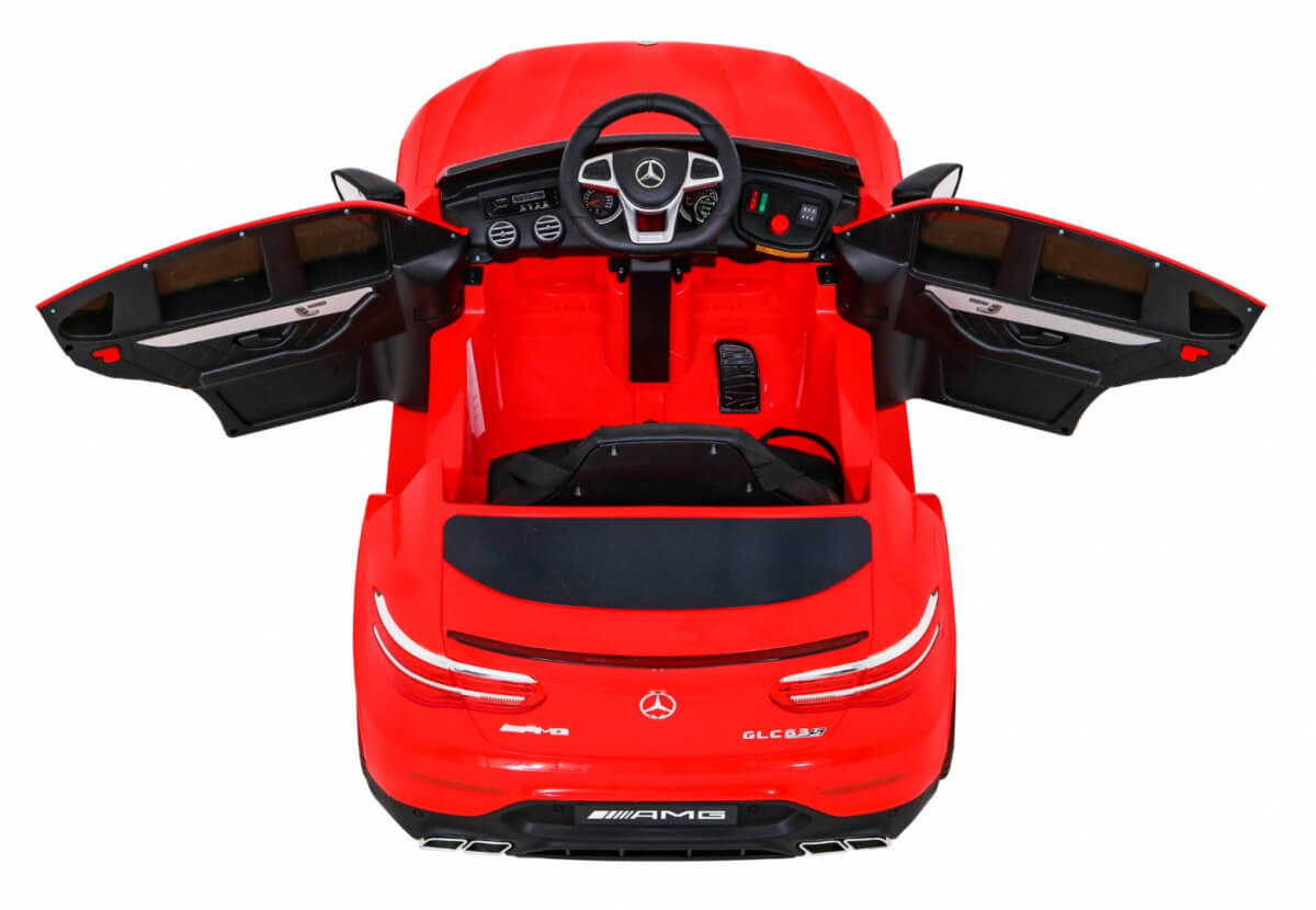 Masinuta Electrica Mercedes AMG GLC63s 4x4 Rosu - imagine 5