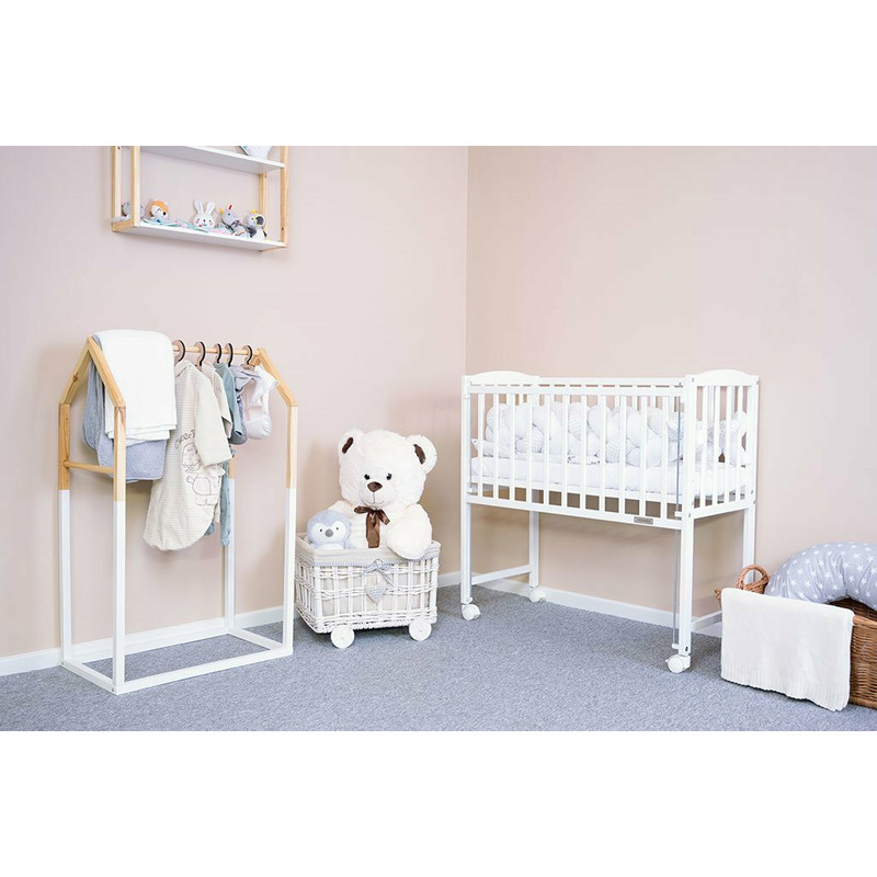 Patut New Baby Mateo White 90x40 cm - imagine 4